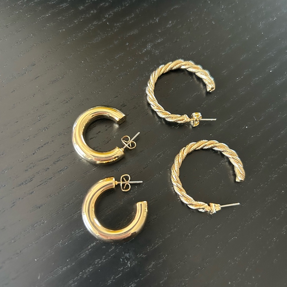 Ettika Gold Hoops